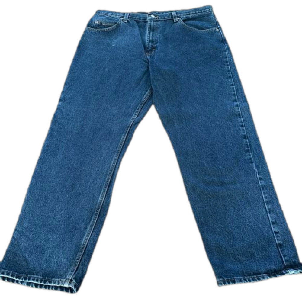 WRANGLER relaxed fit jeans, 38X 32, in good condition
